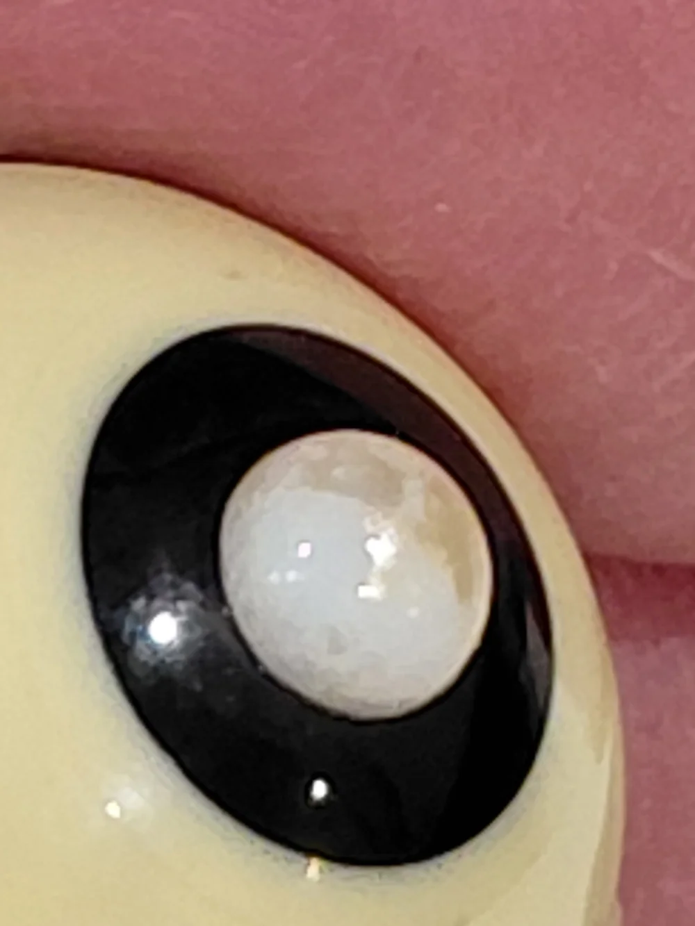 Vtg Chanel 2002 Resin CC Ball Pendant Necklace 